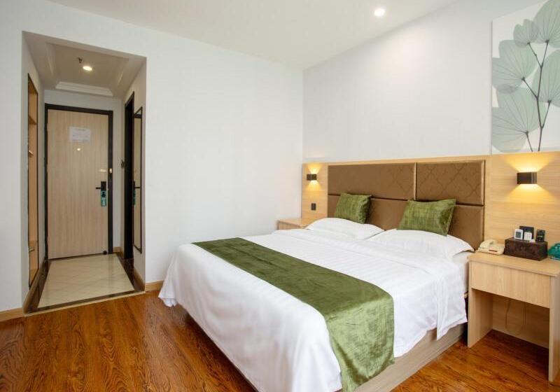 Номер Стандарт, Greentree Inn Changzhou Xinbei District Taihu Road Wanda Plaza Dinosaur Park Express