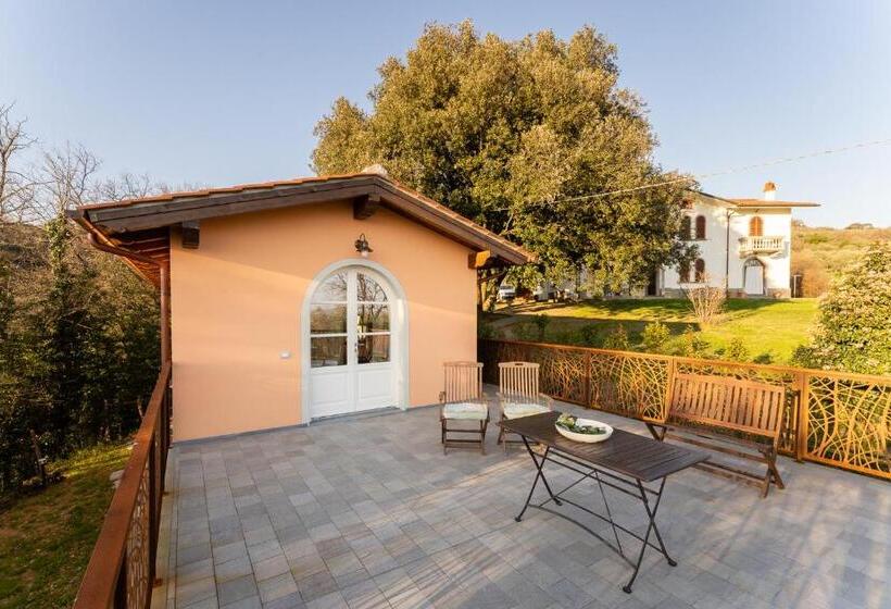 带景观的三人标准房间, Agriturismo Bellandi