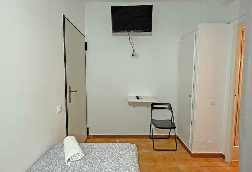 اتاق استاندارد یک نفره, Hostal La Premsa