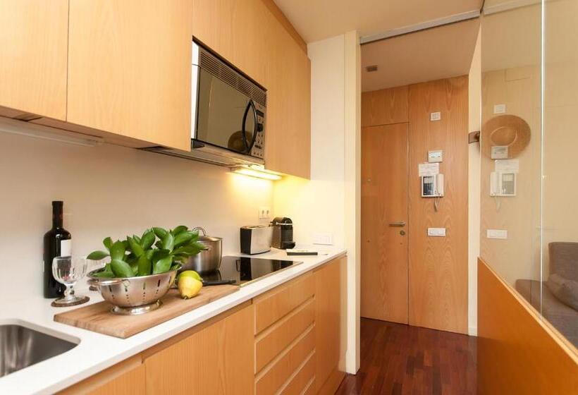 Апартаменты 1 Спальня, Aspasios Rambla Catalunya Apartments