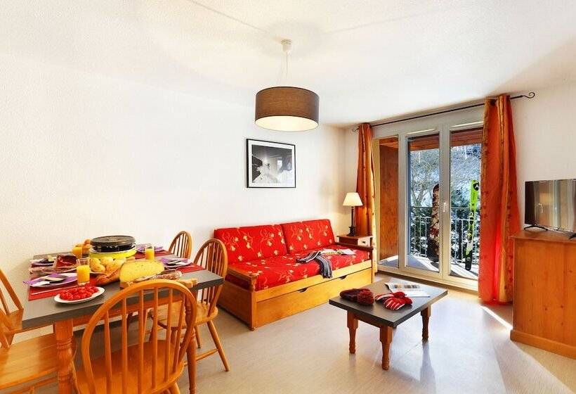Апартаменты 1 Спальня, Residence Nemea Les Grands Ax