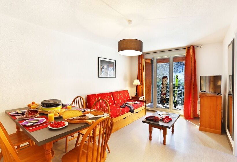 Апартаменты 1 Спальня, Residence Nemea Les Grands Ax