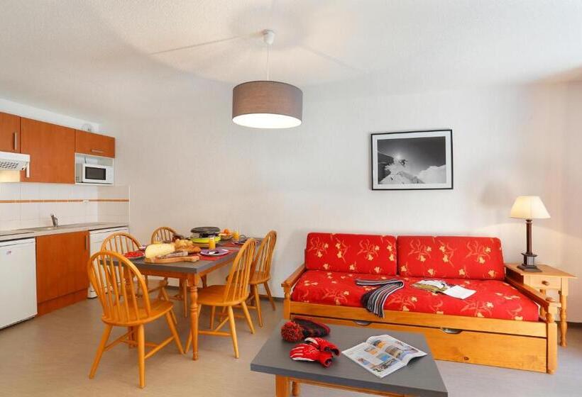 Апартаменты 2 Спальни, Residence Nemea Les Grands Ax