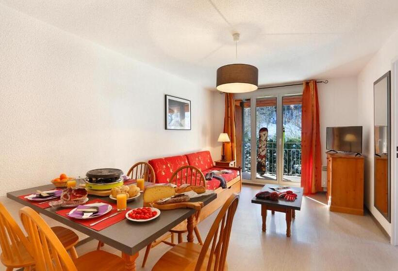 Апартаменты 2 Спальни, Residence Nemea Les Grands Ax