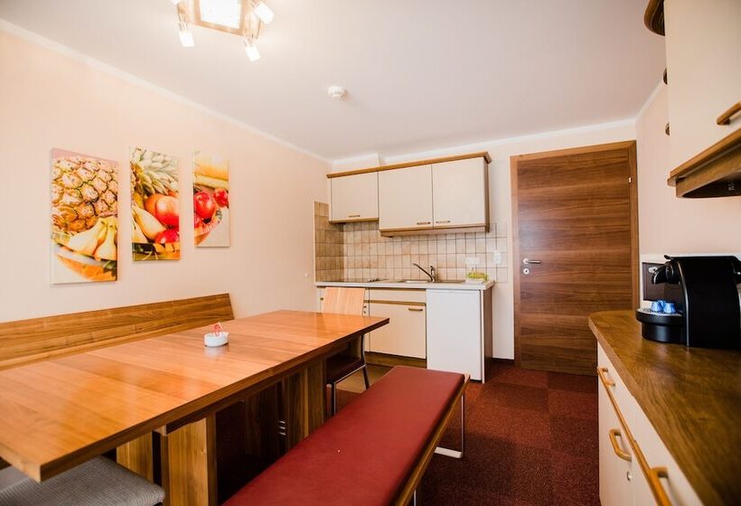 Apartamento Superior 3 Quartos, Aparthotel Dorfplatzl Garni
