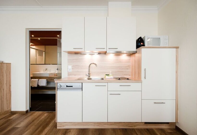 Апартаменты Deluxe 1 Спальня, Aparthotel Dorfplatzl Garni