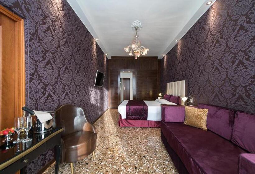 اتاق لوکس با چشمانداز, Locanda Leon Bianco On The Grand Canal