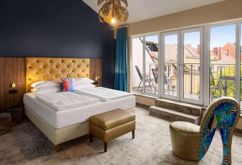 Люкс, Amedia Hotel & Suites Leipzig, Trademark Collection By Wyndham