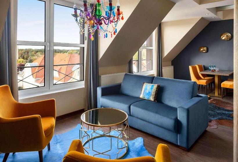 Люкс, Amedia Hotel & Suites Leipzig, Trademark Collection By Wyndham
