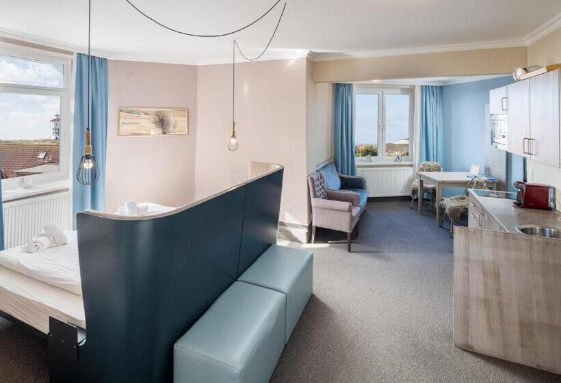 Апартаменты 1 Спальня, Inselhotel Langeoog