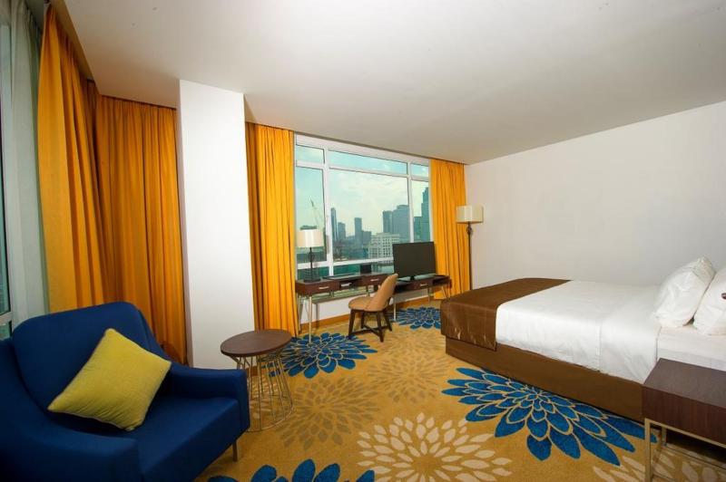 适合残疾人士使用的带超级大床的标准间, Hyatt Place Grand Rapids South