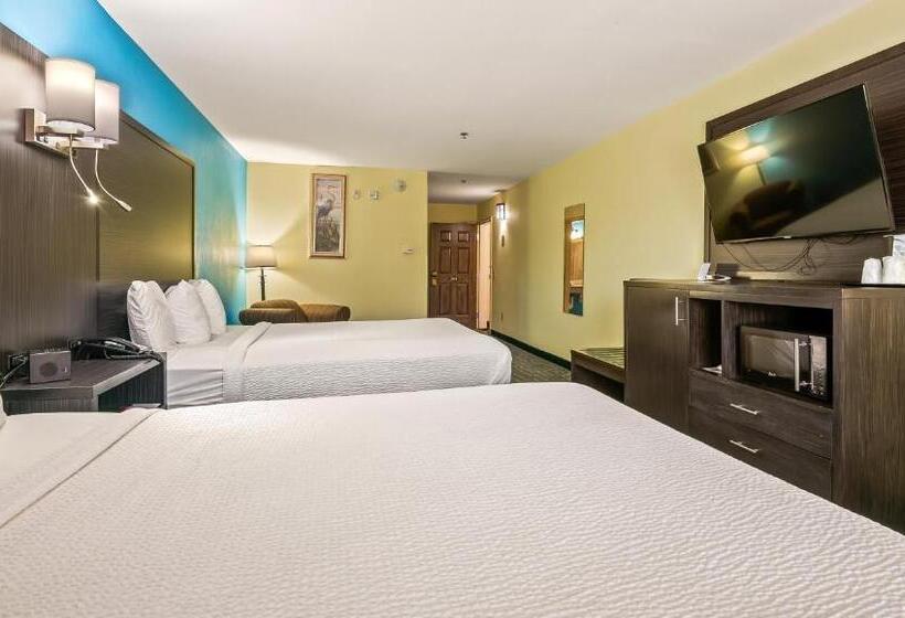 Номер Стандарт Кровать Квин Адаптированный для Инвалидов, Magnuson Hotel Wildwood Inn Crawfordville