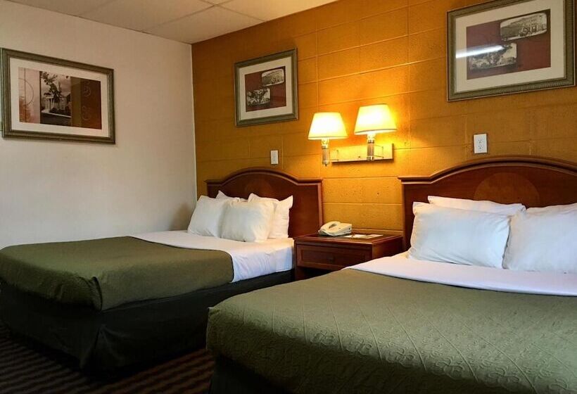 스탠다드 룸 더블 침대 2개, Red Carpet Inn Duncannon