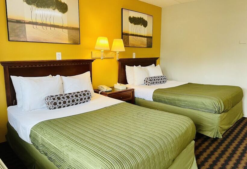 스탠다드 룸 더블 침대 2개, Red Carpet Inn Duncannon