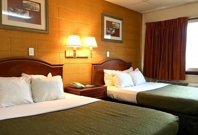 스탠다드 룸 더블 침대 2개, Red Carpet Inn Duncannon