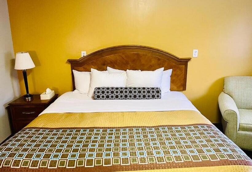 스탠다드 룸 킹사이즈 침대, Red Carpet Inn Duncannon