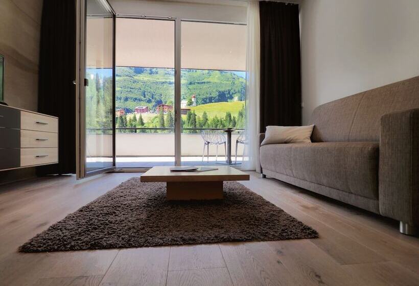 Апартаменты Comfort 2 Спальни, Aparthotel Alpinresort Damüls