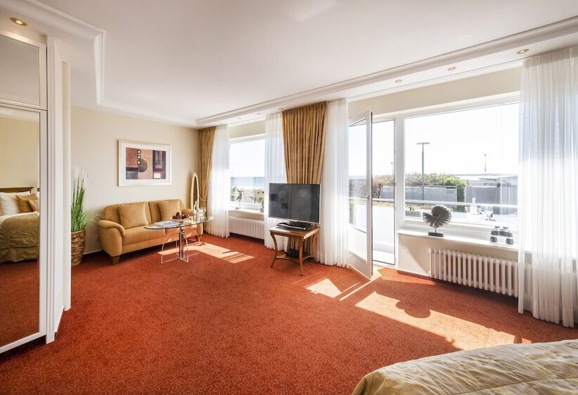 小型套房带海景, Büngers Apartment Hotel Mit Sommerstrandkorb & Gartensauna