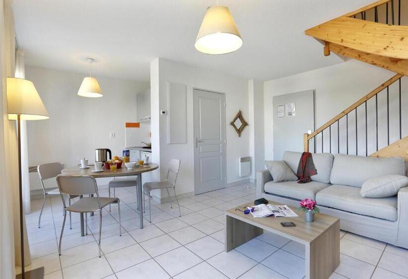 Апартаменты Дюплекс 1 Спальня, Vacanceole  Residence Cap Camargue