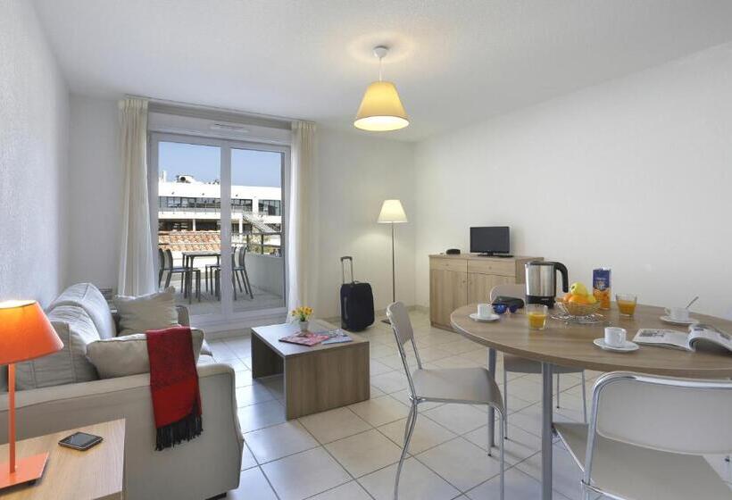 Апартаменты 1 Спальня Вид на Бассейн, Vacanceole  Residence Cap Camargue