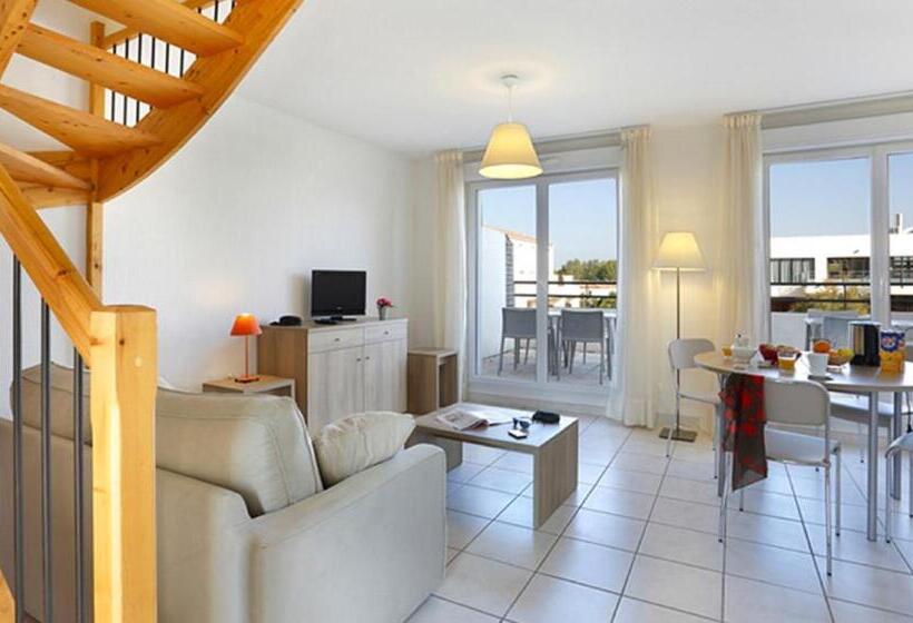 Апартаменты 2 спальни Вид на Бассейн, Vacanceole  Residence Cap Camargue