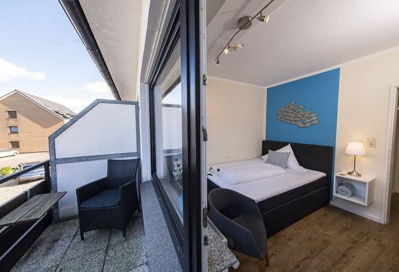 غرفة كومفورت فردية, Das Frühstückshotel Büsum