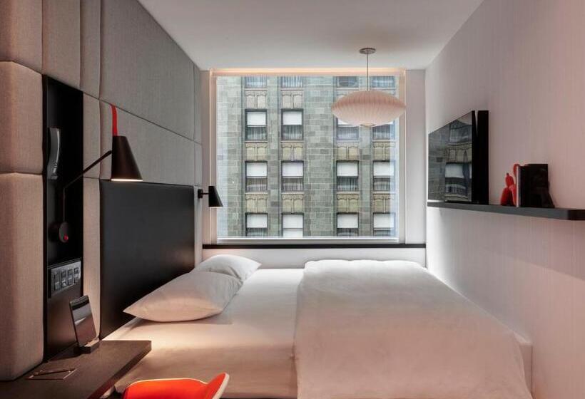 חדר סטנדרט עם מיטת קינג, Citizenm Chicago Downtown