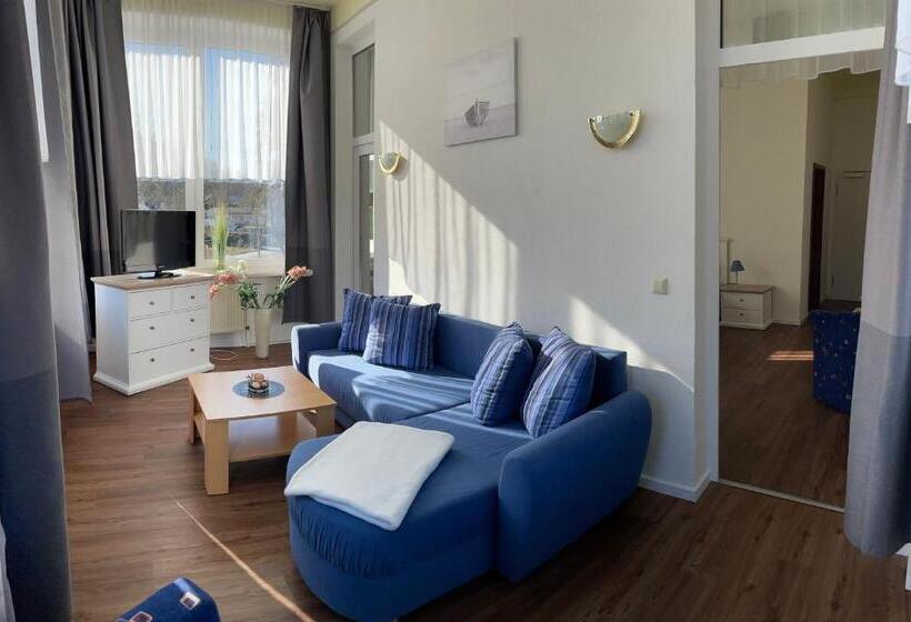Номер Стандарт с Гостиной, Pension Villa Frohsinn Sellin Auf Rügen