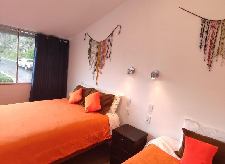 Quarto Triplo Estandar, Casa Sapantiana Con Vista Al Bosque, Cerca A Sacsayhuaman