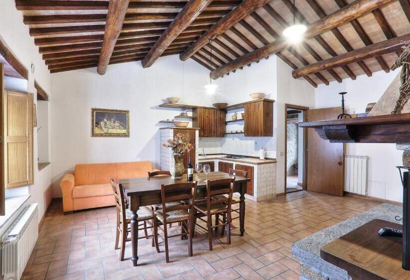 Вилла с 1 спальней и бассейном, Agriturismo Cerqueto