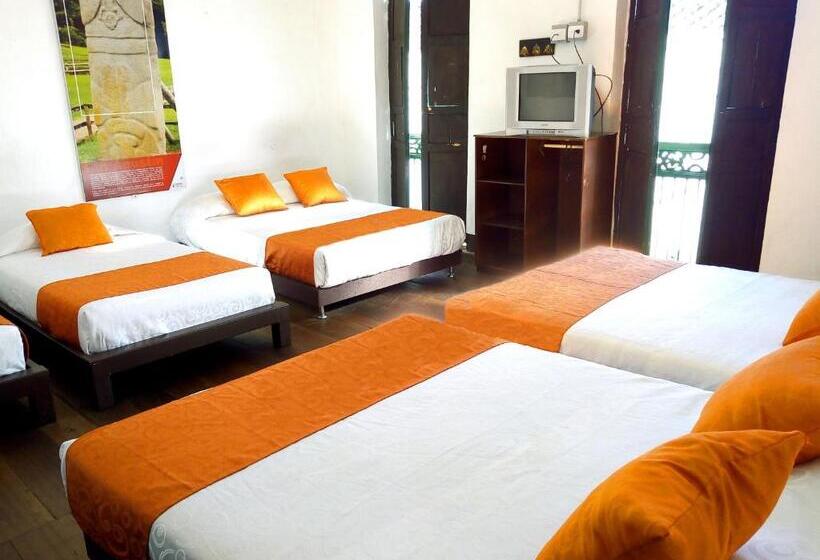 Кровать в Общей Комнате, Raices Hotel San Agustin