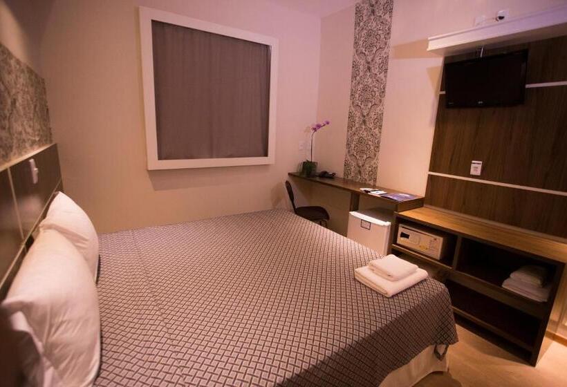 스탠다드 룸 킹사이즈 침대, Druds Hotel Hortolândia