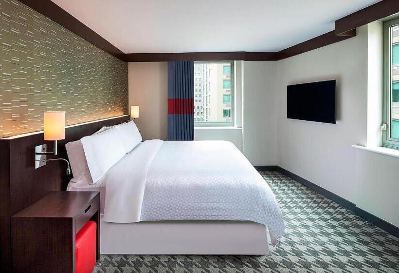 带大床的标准间, Four Points By Sheraton New York Downtown
