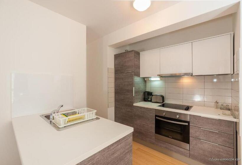 침실 2개 수피리어 아파트, Sunnyside Apartments Petrčane