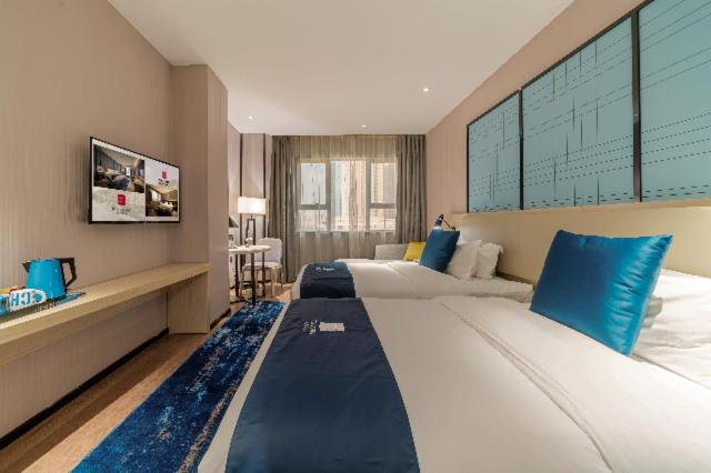 Номер Deluxe, Echarm Hotel Foshan Guangfo Road Jiaokou Metro Station
