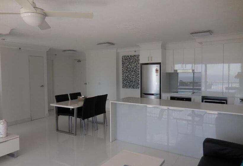 침실 1개 바다 전망 아파트, Surfers Century Oceanside Apartments
