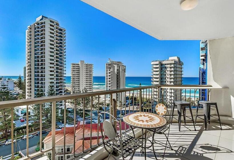 آپارتمان 2 خوابه با چشم‌انداز دریا, Surfers Century Oceanside Apartments