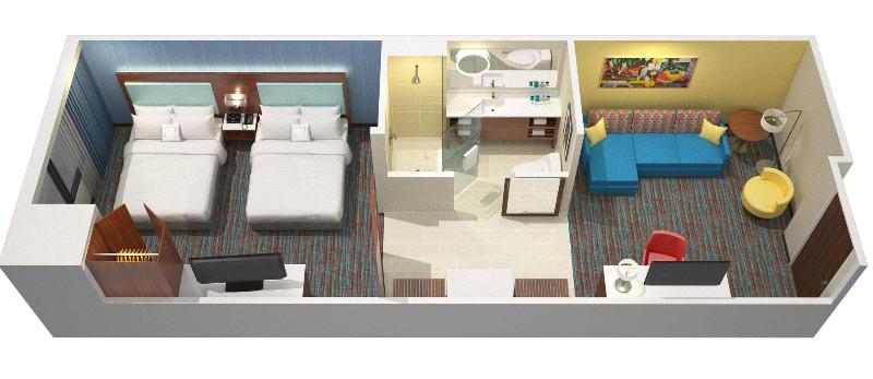 Люкс, Springhill Suites By Marriott At Anaheim Resort Area/convention Center