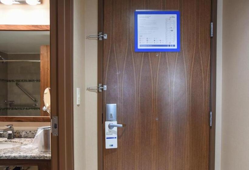 身障者適用キングサイズベッドルーム, Holiday Inn Express And Suites Celaya, An Ihg