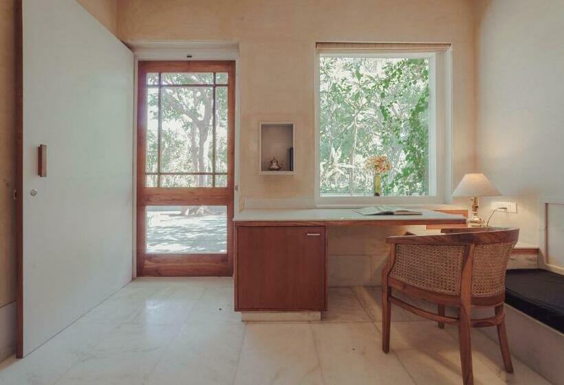 标准房带园景, Pushkarorganic   Lux Farm Resort With Pool
