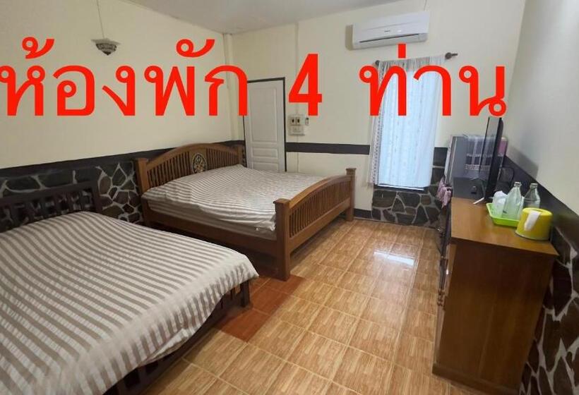 اتاق استاندارد چهار تخته, ช่อฟ้า การ์เด้น