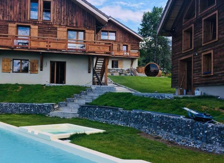 Номер Стандарт Вид на Горы, Les Chalets De Ludran
