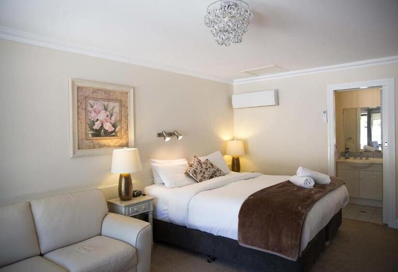 스탠다드 룸 킹사이즈 침대, Beechworth On Bridge Motel