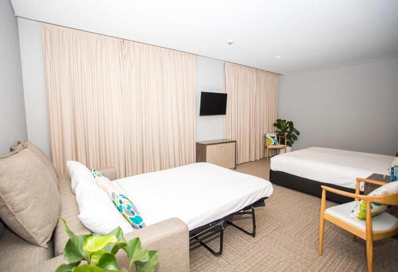 디럭스 룸 킹사이즈 침대, Ibis Styles The Entrance
