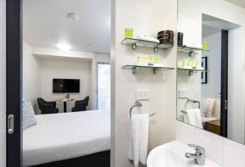 استودیوی لوکس, City Edge North Melbourne Apartment