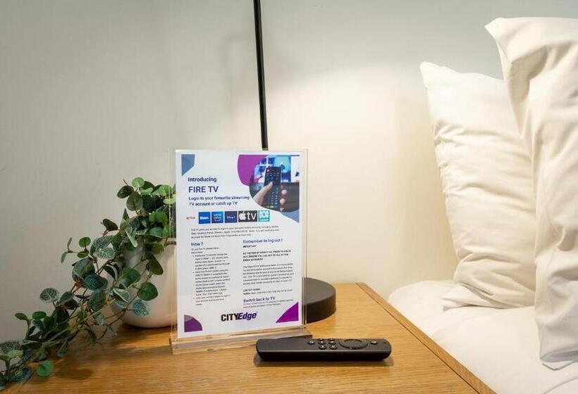 استودیوی لوکس, City Edge North Melbourne Apartment
