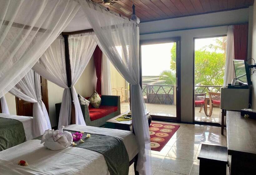 Номер Deluxe Вид на Море, Puri Wirata Dive Resort And Spa Amed