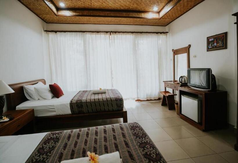 디럭스 룸, Jati 3 Bungalows And Spa