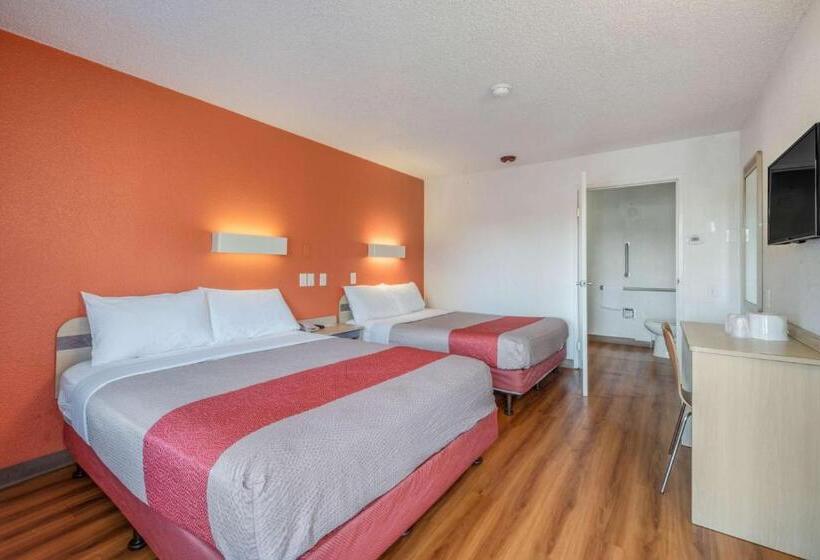 适合残疾人使用的标准间, Motel 6 Fairfield, Ca  North