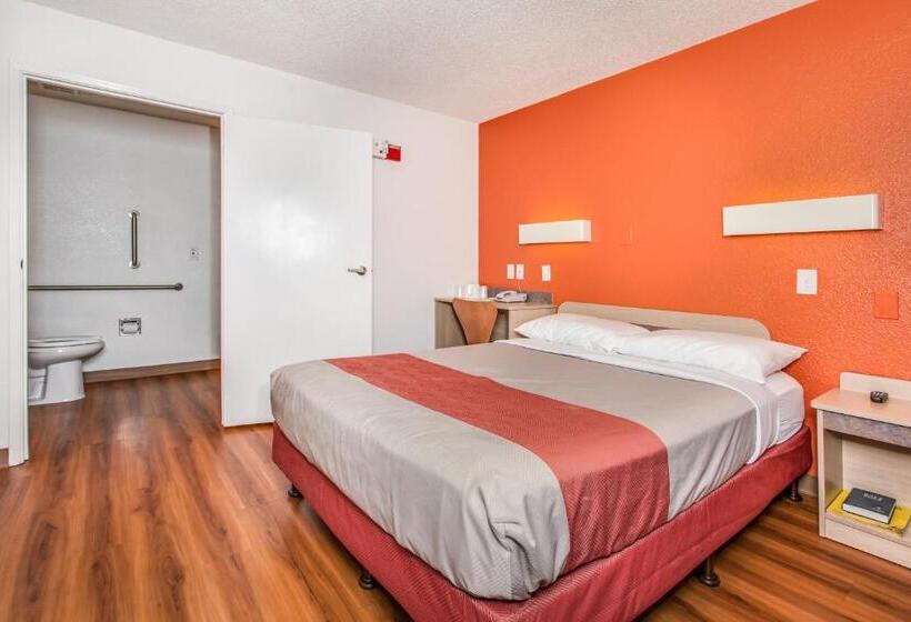 适合残疾人使用的标准间, Motel 6 Fairfield, Ca  North